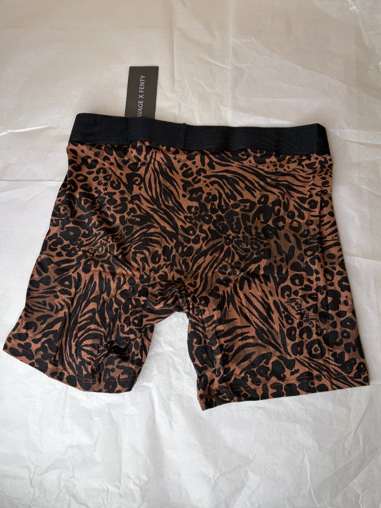 New Savage X Fenty Cotton Boxer Briefs Animal Print Size S — image 3 of 8